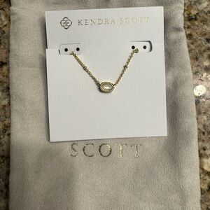 Kendra Scott Gold Mini Elisa Necklace